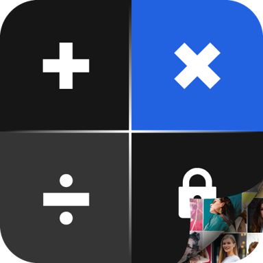 Calculator Lock: Photo Vault icon