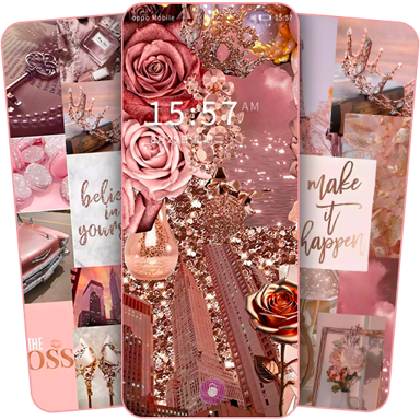 Rose Gold Wallpaper icon