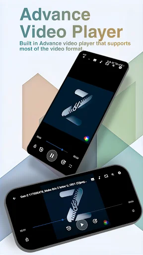 ZipKit video player with playback controls and support for multiple video file formats